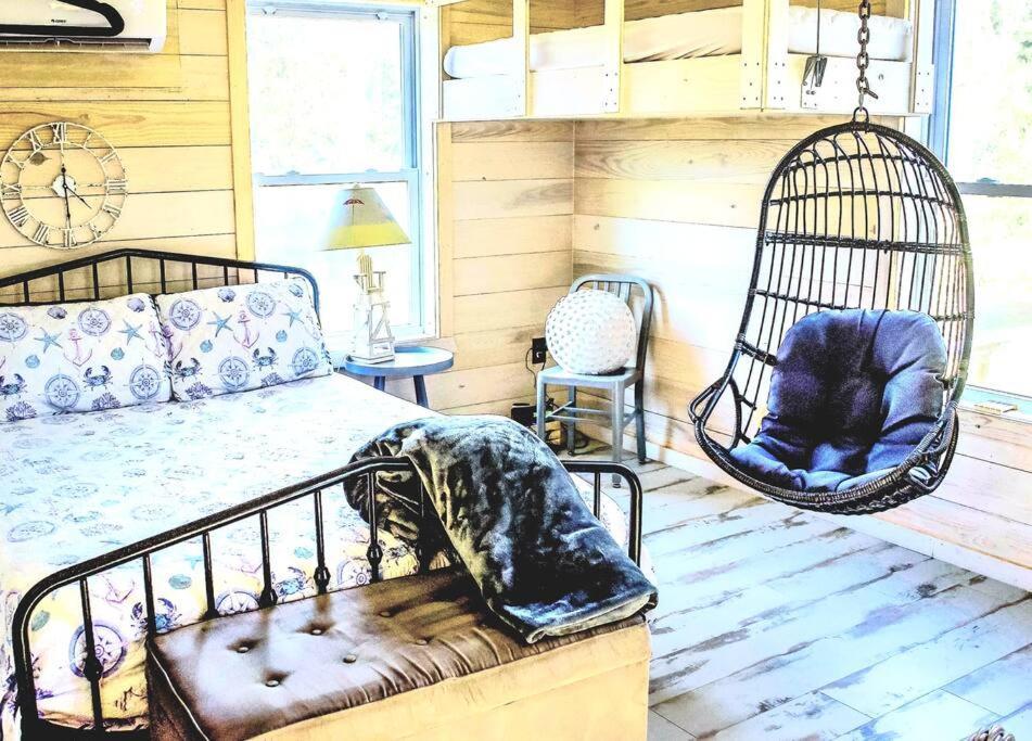 Secluded Tiny House By The Marsh With Hunting Island Beach Pass Frogmore Exterior foto